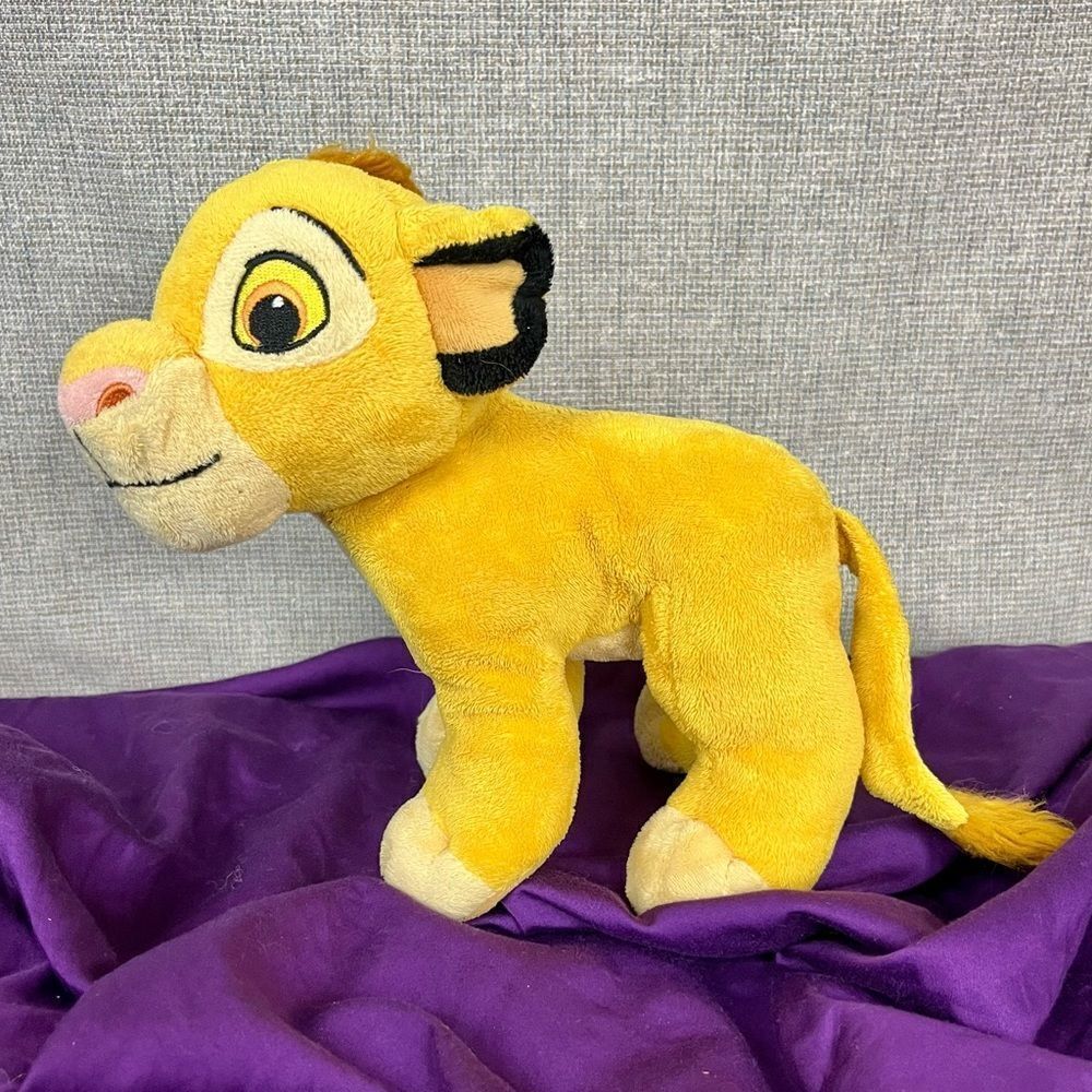 Disney Simba Lion King Plush Stuffed Animal 8" Cub